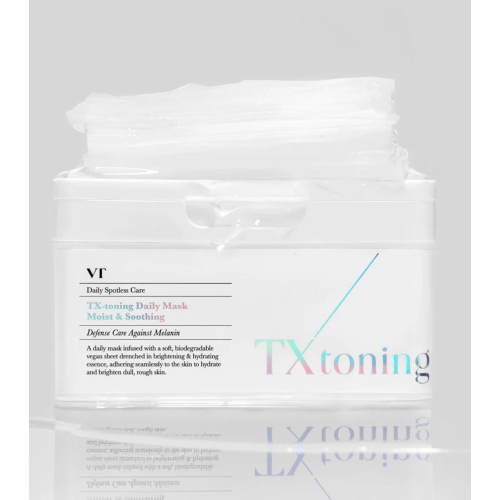 VT Cosmetics - Maschera depigmentante e idratante TX-Toning - 30 unità