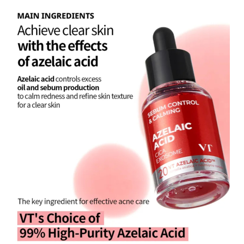VT Cosmetics - *AZ Care* - Siero lenitivo Azelaic Acid CICA Exosome