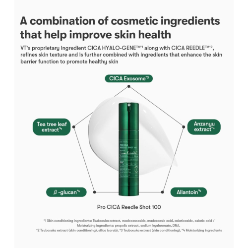 VT Cosmetics - Siero Lenitivo Pro Cica Shot 100