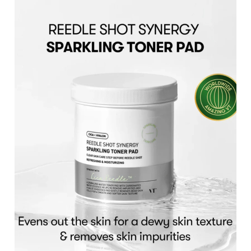 VT Cosmetics - Tonico in formato pad Reedle Shot Synergy Sparkling