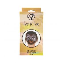 W7 - Scrunchie Twist N Twirl Bun Shaper - Leopard