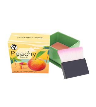 W7 - Fard in polvere The Boxed Blusher - Peachy beach
