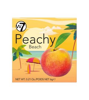 W7 - Fard in polvere The Boxed Blusher - Peachy beach