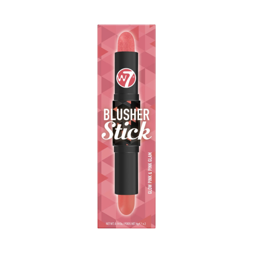 W7 - Fard in stick - Glow Pink & Pink Glam