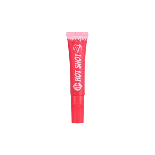 W7 Cosmetics - Brillo di labbra Hot Shot Juicy Plumping - Rosy Heat