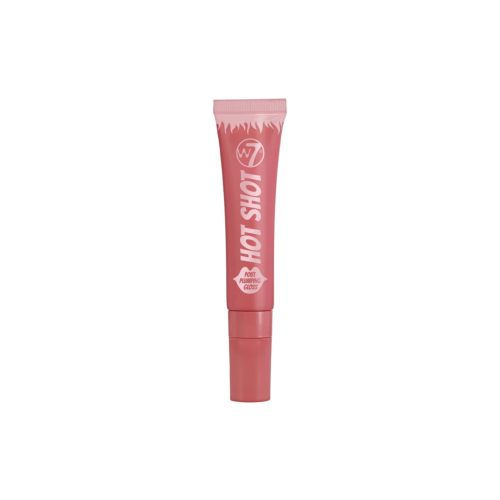 W7 Cosmetics - Brillo di labbra Hot Shot Juicy Plumping - Soft Swell
