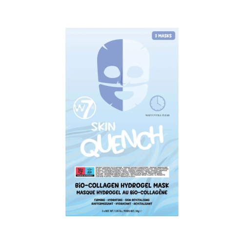 W7 Cosmetics - Maschera facciale Skin Quench Bio-Collagen Hydrogel