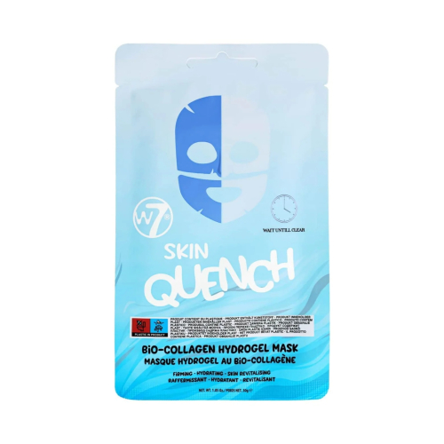 W7 Cosmetics - Maschera facciale Skin Quench Bio-Collagen Hydrogel