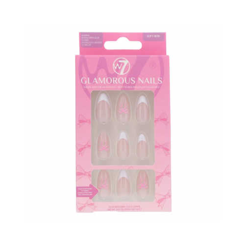 W7 Cosmetics - Unghie finte Glamorous Nails - Soft Bow