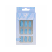 W7 Cosmetics - Unghie finte Glamorous Nails - Whisper Blue