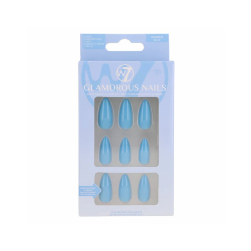 W7 Cosmetics - Unghie finte Glamorous Nails - Whisper Blue