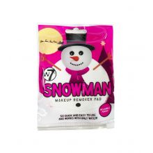 W7 - Dischetto struccante riutilizzabile Snowman