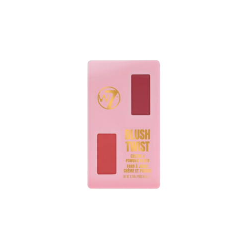 W7 - Duo Blush Twist Cream & Powder - Blush Twist