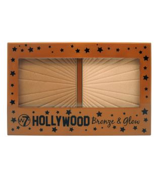 W7 - Hightlight e contorno Hollywood Bronze & Glow