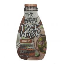 W7 - Maschera viso metallica - Noce di cocco