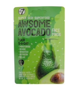 W7 - Maschera viso Super Skin Superfood - Awsome Avocado