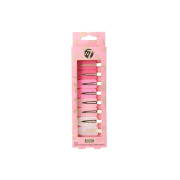W7 - Confezione da 8 fermagli per capelli - Blush