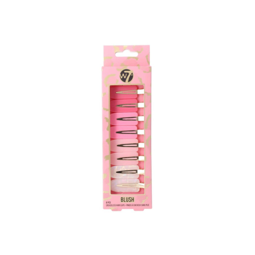 W7 - Confezione da 8 fermagli per capelli - Blush