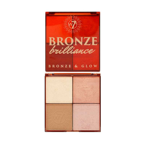 W7 - Palette di illuminante e bronzer - Light/Medium