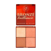 W7 - Palette di illuminante e bronzer Bronze Brilliance - Medium/Dark