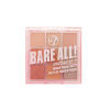 W7 - Palette di pigmenti pressati Bare All - Uncovered