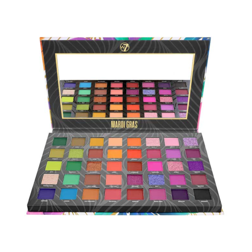 W7 - Palette di pigmenti pressati Mardi Gras
