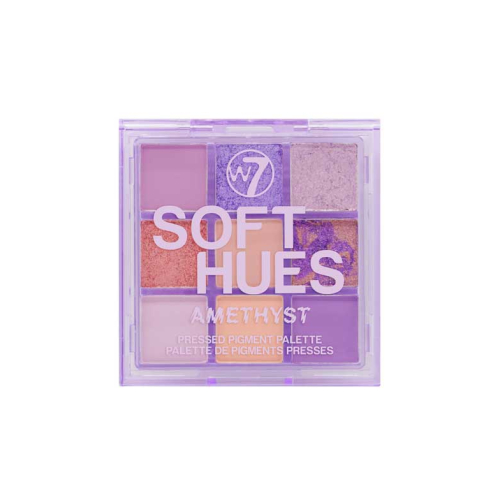 W7 - Palette di pigmenti pressati Soft Hues - Amethyst