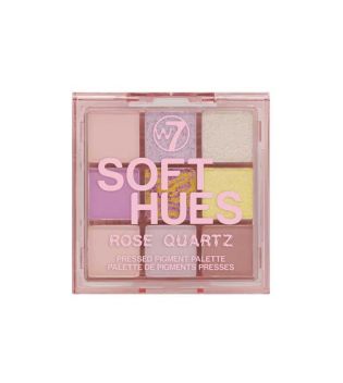 W7 - Palette di pigmenti pressati Soft Hues - Rose Quartz