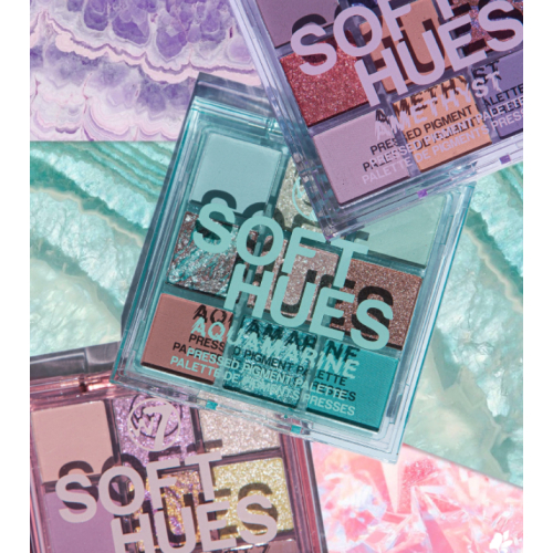 W7 - Palette di pigmenti pressati Soft Hues - Rose Quartz