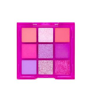 W7 - Palette di pigmenti pressati Vivid - Punchy Pink