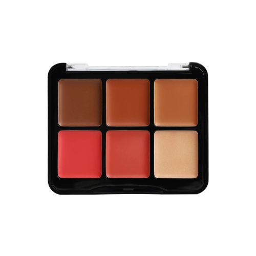 W7 - Palette viso in crema Lets face it! - Desert Glow