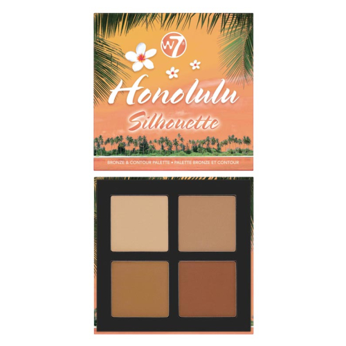 W7 - Palette viso Honolulu Silhouette