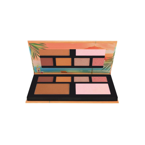 W7 - Palette per viso e ombretti Tropical Escape - Medium-Deep