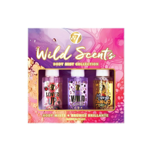 W7 - Set di spray per il corpo Sensational Body Mist Collection - Wild Scents