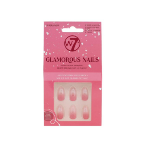 W7 - Unghie finte Glamorous Nails - Aurora Rose