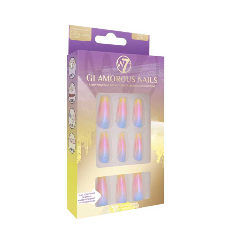 W7 - Unghie finte Glamorous Nails - Candy Gloss