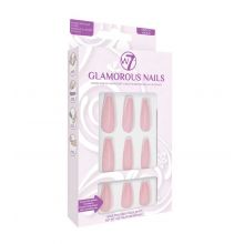 W7 - Unghie finte Glamorous Nails - French Amour