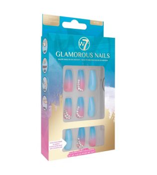 W7 - Unghie finte Glamorous Nails - Ice Ice