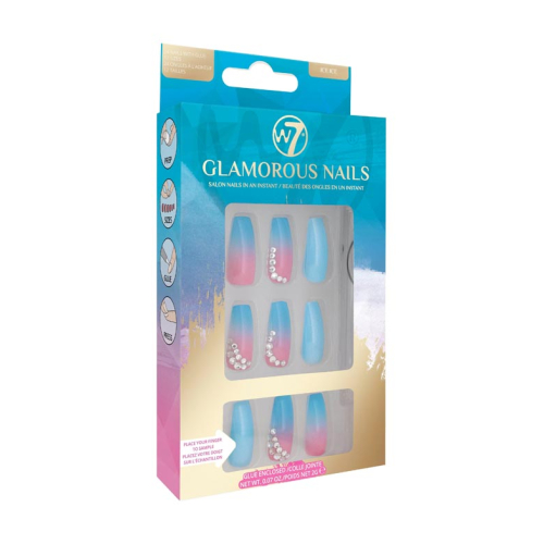 W7 - Unghie finte Glamorous Nails - Ice Ice