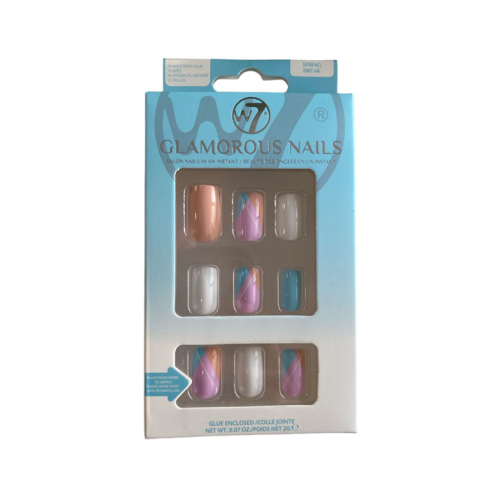 W7 - Unghie finte Glamorous Nails - Spring Break