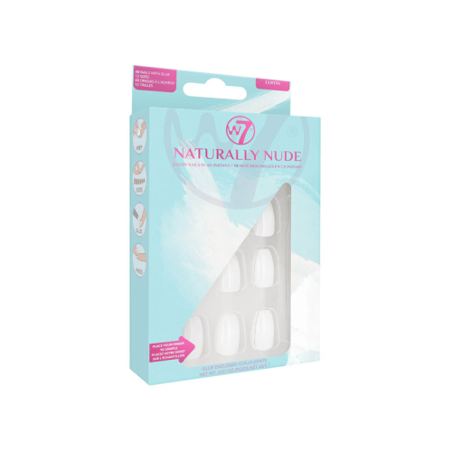 W7 - Unghie finte Naturally Nude - Coffin