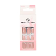 W7 - Unghie finte Pre-Glued Nails - French Envy