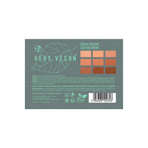 W7 - *Very Vegan* - Palette Contorno Crema