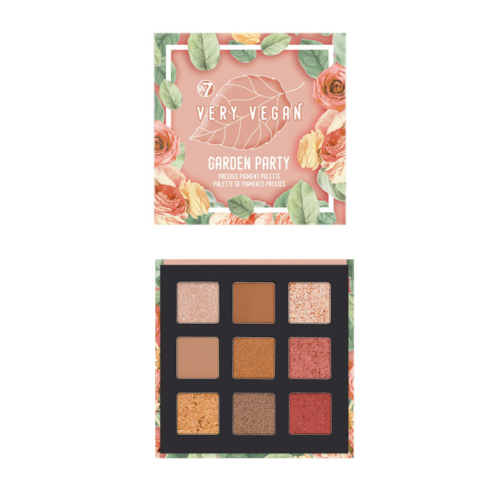 W7 - *Very Vegan* - Palette pigmenti pressati - Garden Party