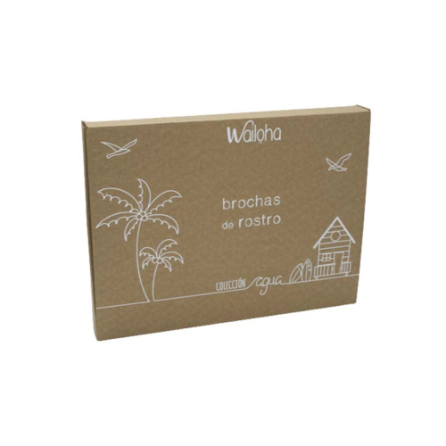 Wailoha - *Colección agua* - Set di pennelli per il viso