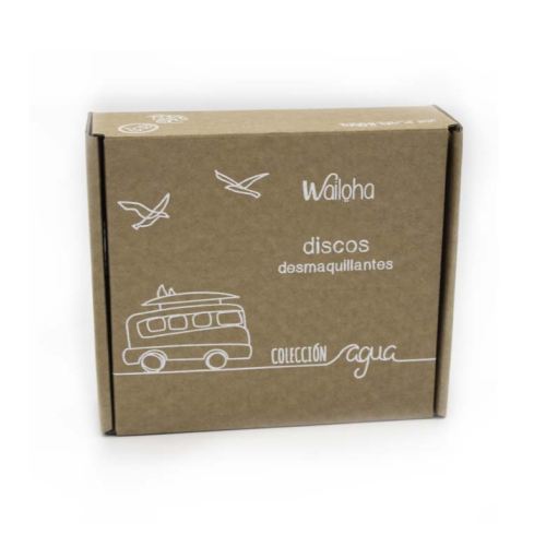 Wailoha - *Colección agua* - Dischetti struccanti riutilizzabili