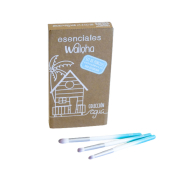 Wailoha - *Colección agua* - Set di 3 pennelli speciali per sfocare - Nº105, 108 y 110