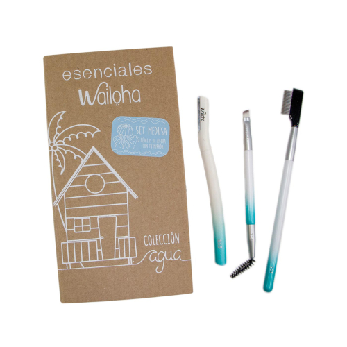 Wailoha - *Colección agua* - Set ciglia e sopracciglia Medusa