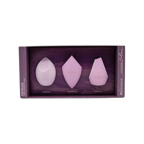 Wailoha - *Colección Calma* - Set di spugne per il trucco