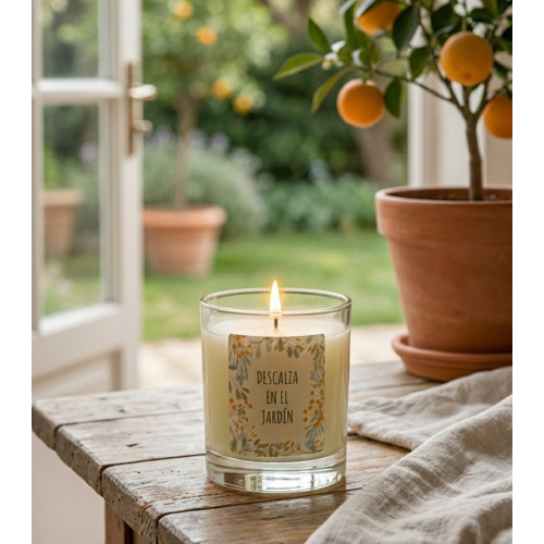 Wailoha - Candela profumata Descalza en el Jardín